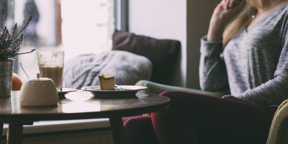 waiting girl in room